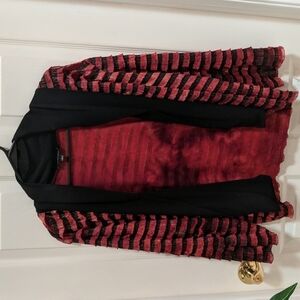 Notations Women's Ruffled Lightweight Jacket Size Large